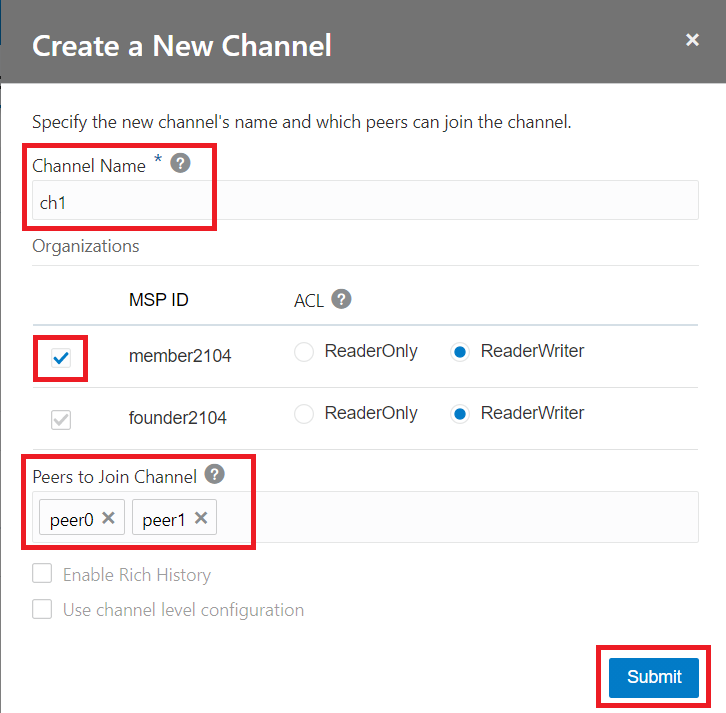 Channel作成フォーム